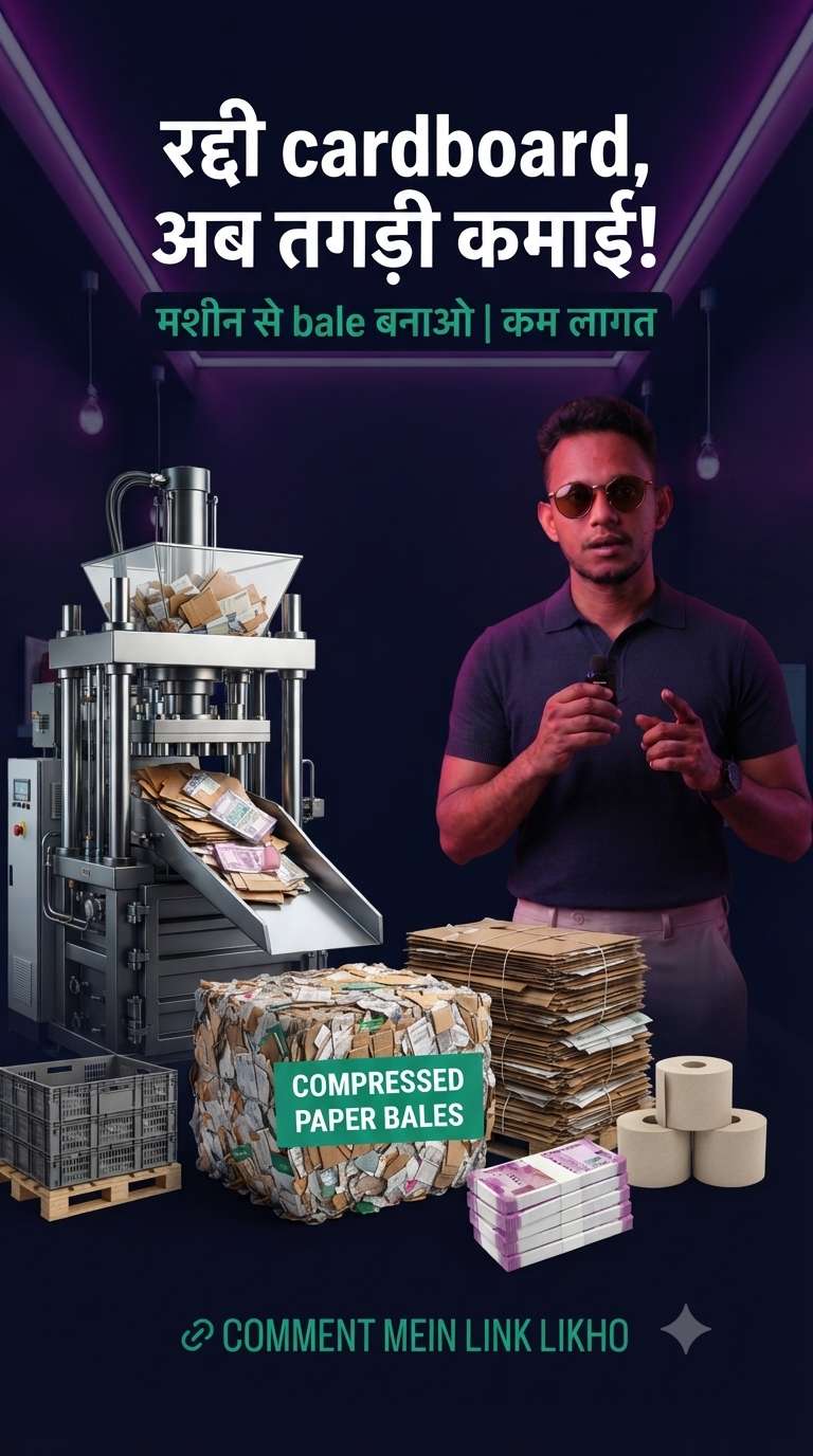 Waste Paper Baling Business
